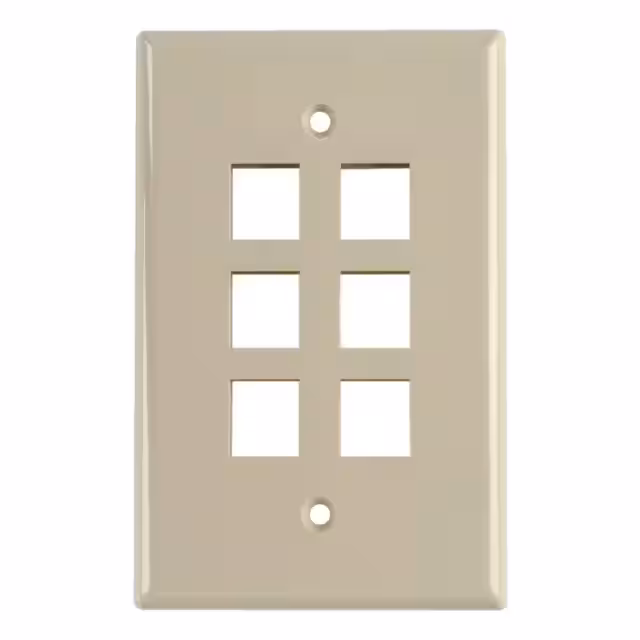 FPMSIX-I HellermannTyton  Keystone Faceplates Frames